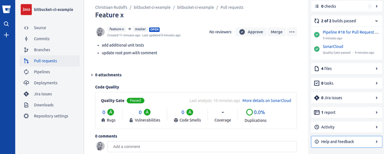bitbucket pull-request details